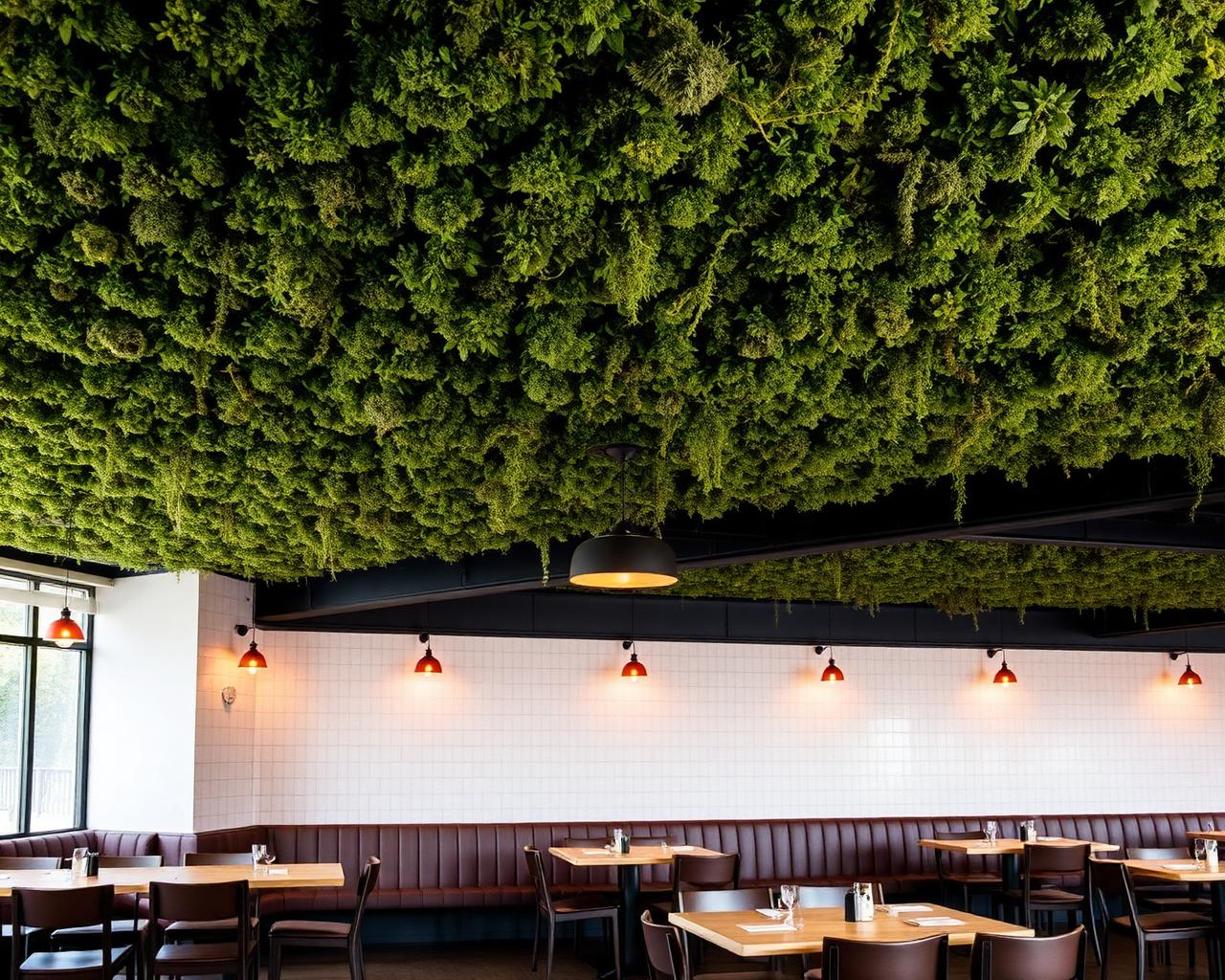 Tavan-canopy — Hôtel Vert